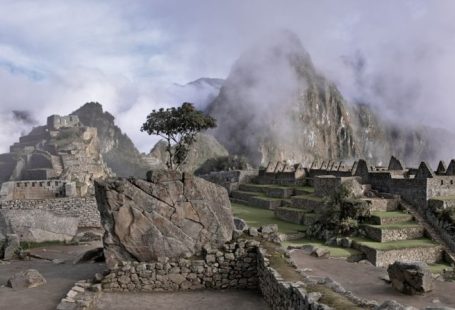 Peru Ruins - landscape photography of mountain