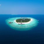 Private Island - island surrounded with water with trees