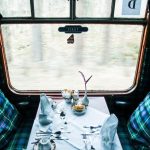 Luxury Train - fine dining inside train