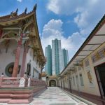 Cultural Respect - white and brown temple