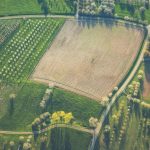 Eco Destination - bird's eye view of field